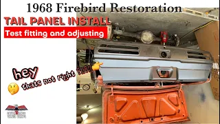 Needing to replace a rusted out tail panel on 1968 Firebird? check this out! 😯