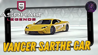 Asphalt 9 legends открыл Vencer Sharte (Android)