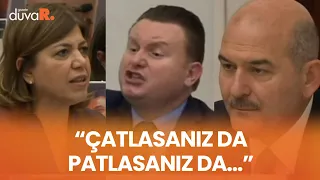 Meclis'te gerginlik durdurulamıyor! HDP ve Soylu arasında büyük tartışma...