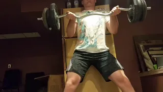 16 Year Old 135 lb Strict Curl Fail