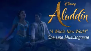 Aladdin (2019) - A Whole New World One Line Multilanguage