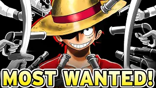 Luffy Is Now The MOST WANTED Man in The World