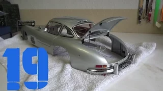 Bau den Mercedes Benz 300 SL 1:8 Eaglemoss Ausgabe 73 - 76 deutsch