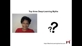 Top Three Deep Learning Myths