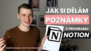 Jak si dělám poznámky v Notion [Moje šablona pro efektivní učení]!