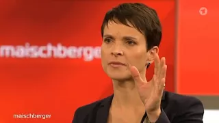 Gregor Gysi greift Frauke Petry bei Maischberger an - 27.09.2017