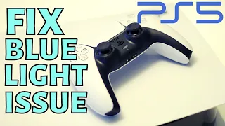 Flashing Blue Lights PS5 Controller FIX. Controller not responding, light are flasing constantly