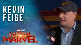 Kevin Feige on Stan Lee and bringing Captain Marvel to the MCU! | Red Carpet Premiere