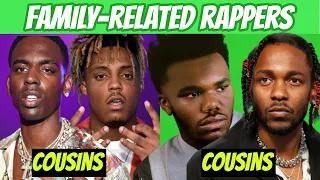 Rappers You Didn't Know WERE RELATED! (Juice WRLD, Kendrick Lamar, Young Dolph & MORE!)