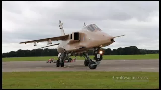 RAF Cosford Sepecat Jaguar Final Taxi