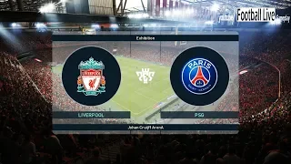 PES 2019 | Liverpool FC vs PSG | Full Match & Amazing Goals | Neymar vs Salah | Gameplay PC