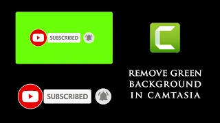 How to remove green screen in camtasia 9 | Remove background in camtasia 9