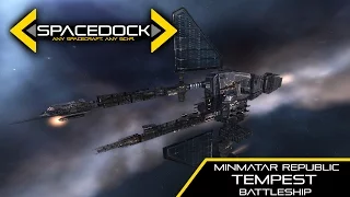 EVE: Minmatar Tempest - Spacedock