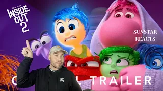 INSIDE OUT 2 Official Trailer | NEW EMOTIONS | REACTION #insideout2