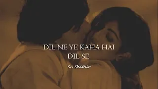 Dil Ne Yeh Kaha Hai Dil Se-SA Shishir | Unplugged version 2018 | Dhadkan