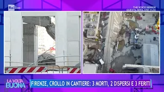 Firenze: Crollo in cantiere: 3 morti, 3 feriti e 2 dispersi - La Volta Buona 16/02/2024