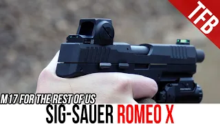 The NEW SIG-Sauer Romeo X Series