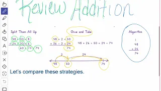 Review of Bridges Unit 4, Module 1 - Addition Strategies