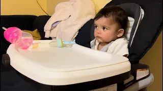 A baby hears Pavarotti sing for the first time - “Nessun Dorma”