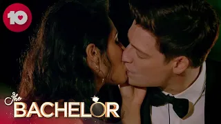 Bachelor Matt Gets His First Kiss | The Bachelor Australia