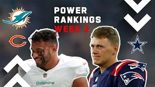 Week 2 NFL Power Rankings