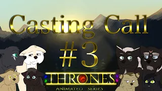 [CLOSED Casting call #3] Thrones || Animated Series