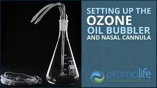 Setting up the Ozone Oil Bubbler and Nasal Cannula for Ozone Therapy