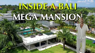 Touring a FAMOUS Mega MANSION in BALI - The V House