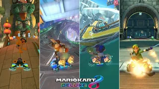 If 8 Mario Kart 8 Deluxe Courses Were Reverse (Egg & Triforce Cups)