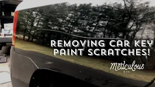 How To Remove Car Paint Key Scratches!
