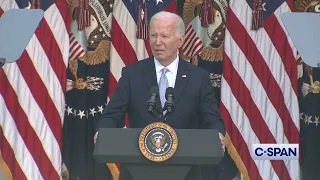 President Biden: "What's happening is not genocide."