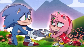 Sonic & Amy en Sonic 3 (Movie) | Sonamy | Recopilación de Mini Cómic-Dubs | Legacy of CHAOS