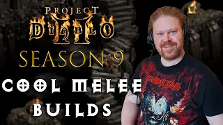 Project Diablo 2 Season 9 BETA - Cool unconventinal melee builds