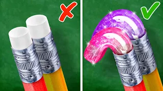 Genius School Hacks 🤩 Brilliant Tricks For Smart Students by 5-Minute Crafts