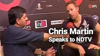 Watch Interview With Coldplay's Chris Martin