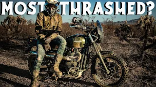 Most Thrashed Street Scrambler in the World?