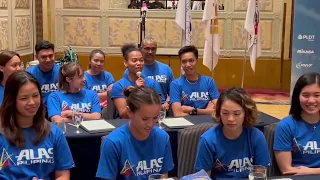 Jia De Guzman, Angel Canino, Sisi Rondina & Alas Pilipinas Presscon! AVC Challeng Cup 2024 Line Up!