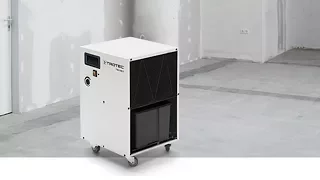 Powerful Dehumidifier for Warehouses, pharmaceutical storage, laboratories and other applications.