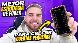 La MEJOR estrategia para CRECER CUENTAS PEQUEÑAS FOREX