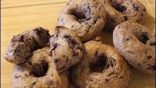 Whole wheat Blueberry Bagel