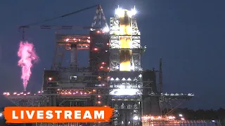 WATCH: NASA Artemis Moon Hot Fire Rocket Test - Livestream