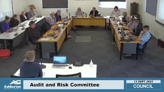 Audit and Risk Committee - 13 September 2023