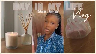 UNI LIFE VLOG #7 || Day in my life + Relax with me + Mental Reset || REDEEMERS UNIVERSITY STUDENT