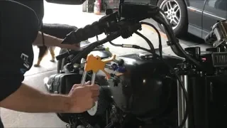 Dent Removal Tool Test - Will it work on a Motorcycle Gas Tank ???