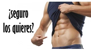 ¿seguro quieres abdominales marcados? (la realidad)