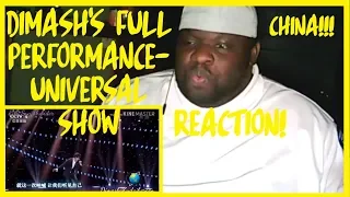 Dimash Kudaibergen Full Performance Universal Show in China REACTION!!