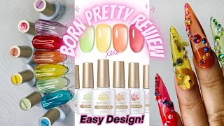 UNBOXING BORN PRETTY JELLY GEL POLISHES | JELLY NAILS