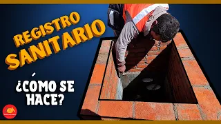 Cómo hacer un REGISTRO de DRENAJE | REGISTRO SANITARIO | ConstruProceso