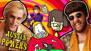 Drunk Drawing AUSTIN POWERS