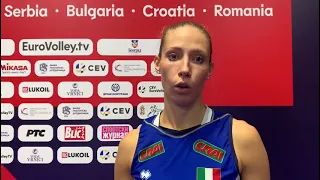 Europei Femminili 2021: il bilancio di Ofelia Malinov dopo Italia-Belgio